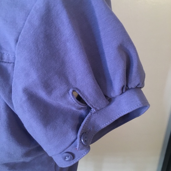 Periwinkle collared Columbia Omni-wick shirt - Picture 6 of 8